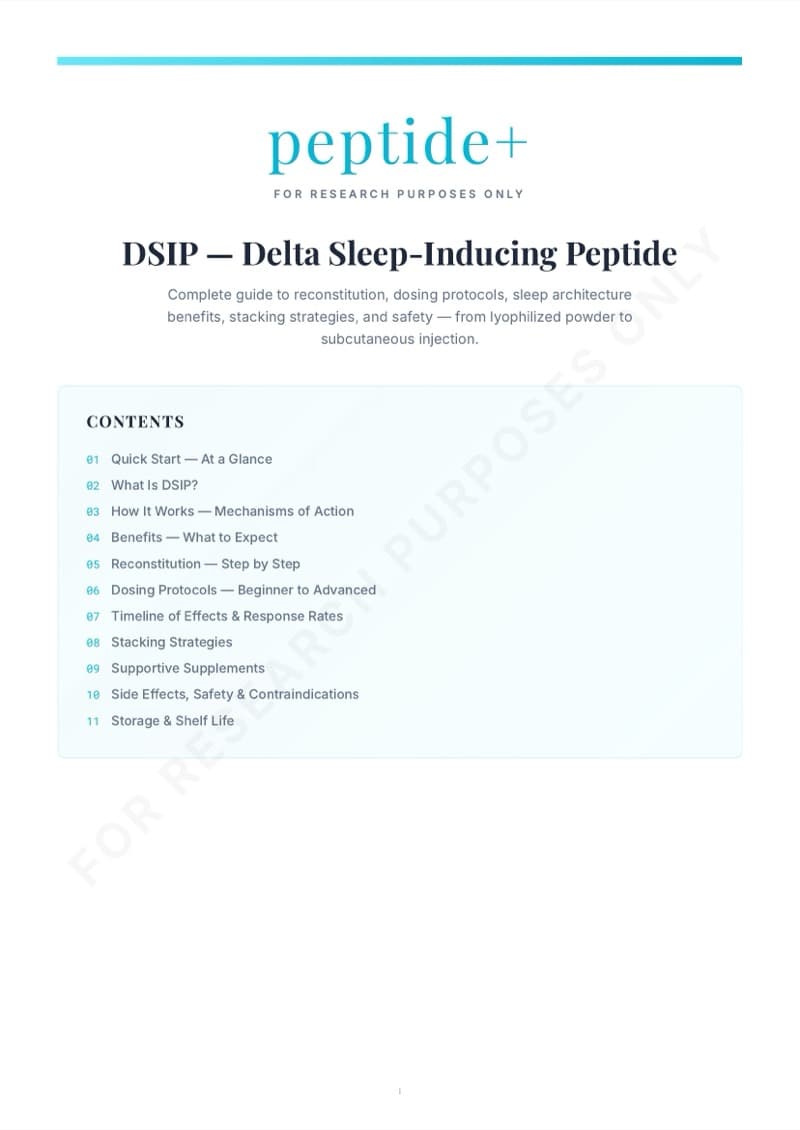DSIP guide - Quick Start page
